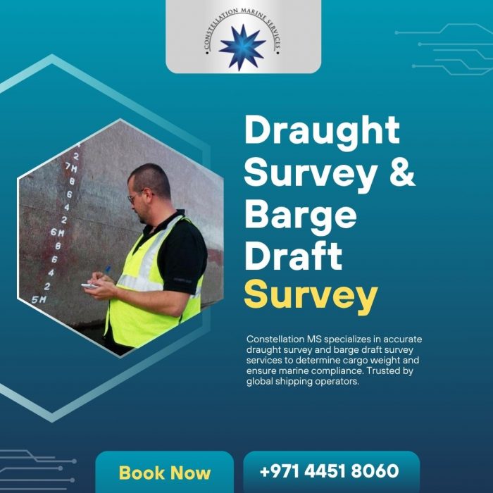 Draught Survey & Barge Draft Survey Services | Constellation MS