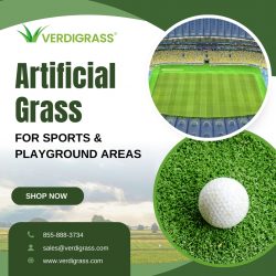 Durable Artificial Grass for Sports & Playground Areas