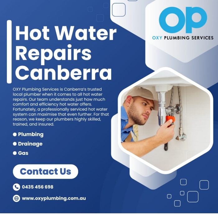 Hot Water Repairs Canberra