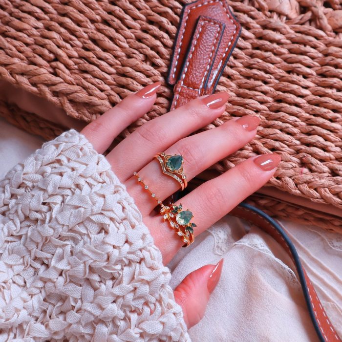 Kherish: The Timeless Beauty of Aquamarine and Ruby Rings