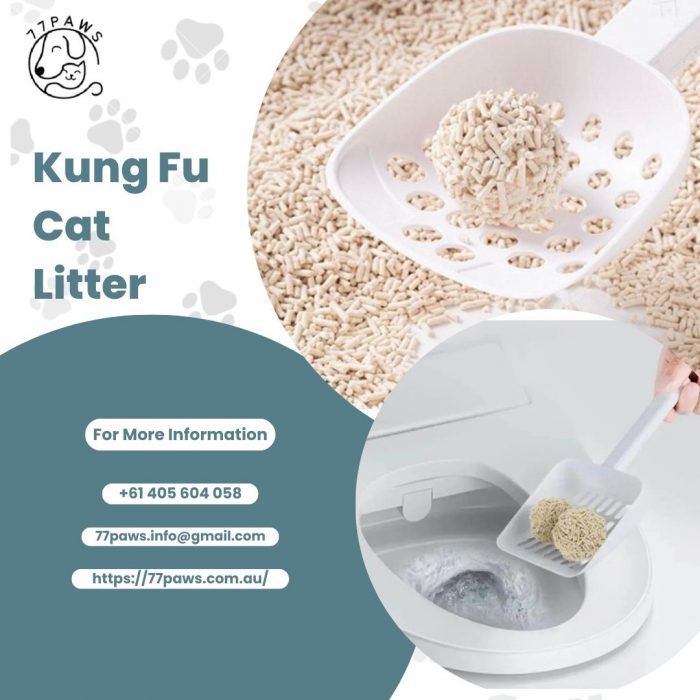 Kung Fu Cat Litter – Powerful Odour Control At 77Paws