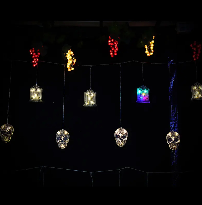 LED Halloween Decorative Light String Scene Layout Luminous Props