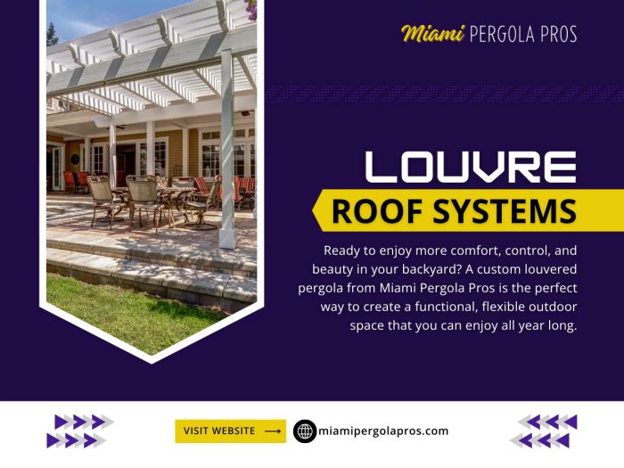 Louvre Roof Systems