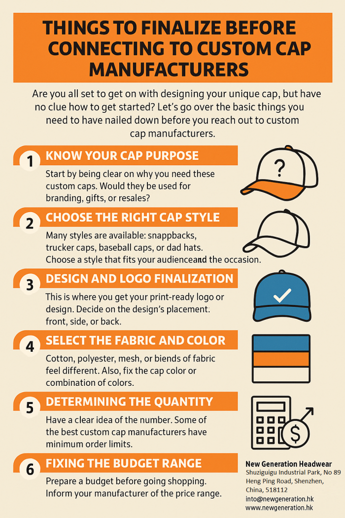 Custom cap manufacturers