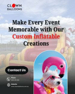 Make Every Event Memorable with Our Custom Inflatable Creations