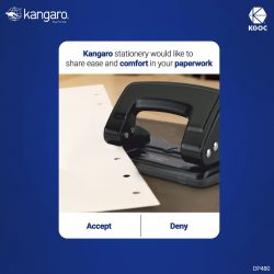 Kangaro is the Leading Paper Punches Manufacturer