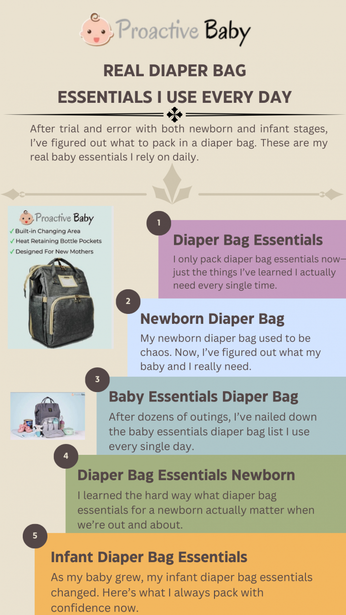 My Baby Essentials Diaper Bag List I Depend on Every Time I Leave