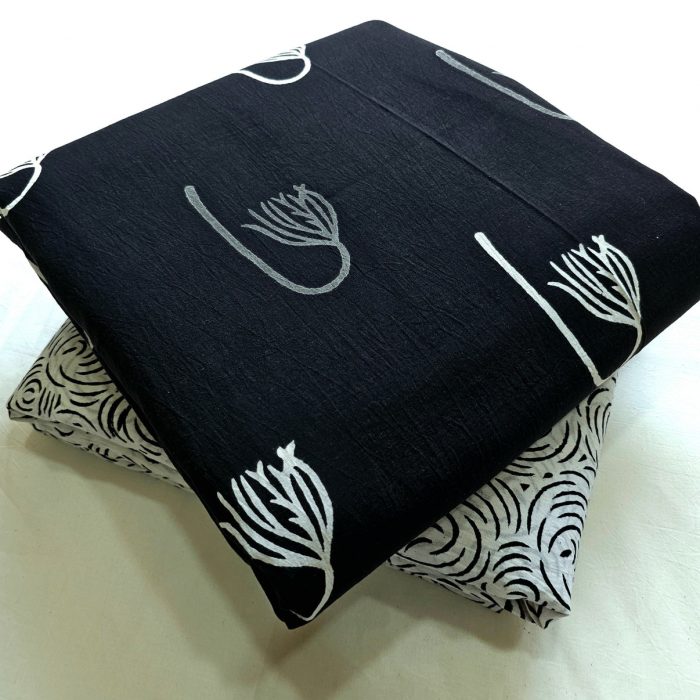 Buy Black and White Print Dress Online in India