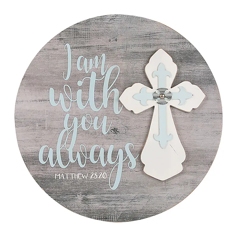 Home Cross Easter Wooden Decorative Crafts