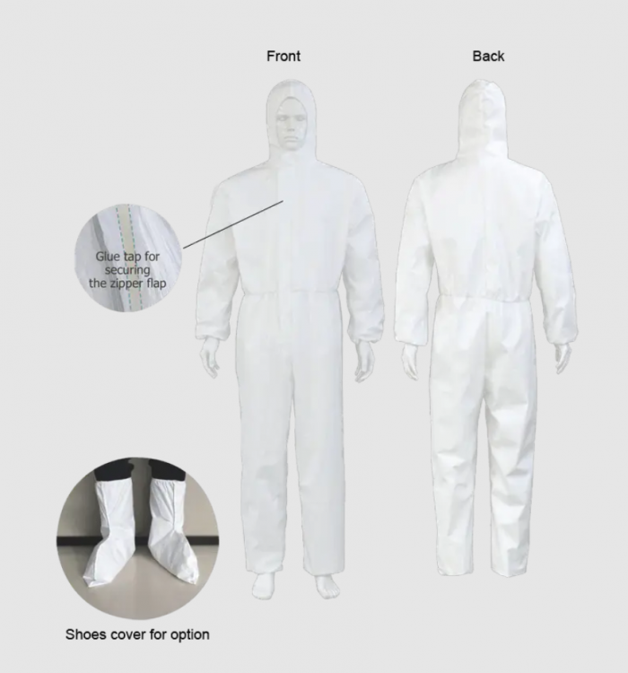 Ultralight PPE Disposable Protective Coveralls