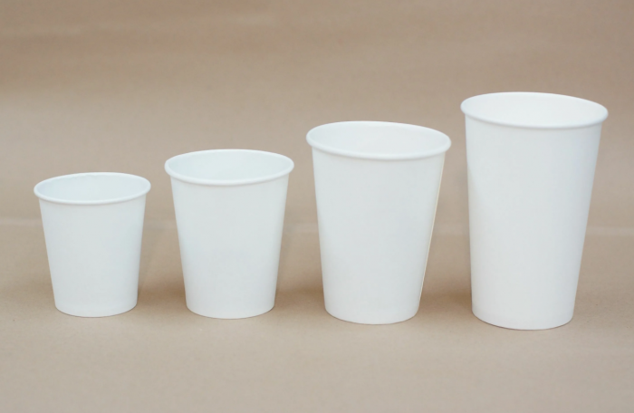Disposable Plain Paper Coffee Cup