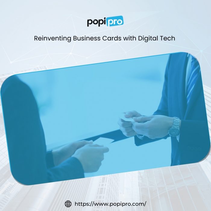 Reinventing Business Cards with Digital Tech | Popipro