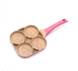 4-Hole Frying Pan With Animal Pattern