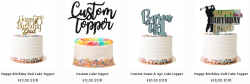 Make Your Celebration Stand Out with Personalised Cake Toppers