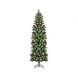 Slim Christmas Trees Revolutionize Compact Holiday Decor