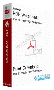 Softaken PDF Watermark Tool