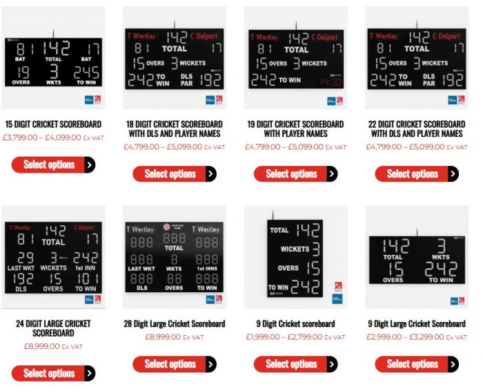 Sports Scoreboards and Timing Systems | Digital and Manual Options
