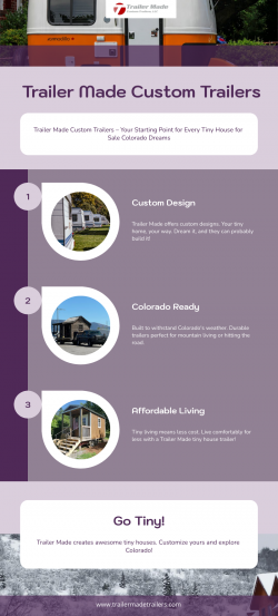Trailer Made Custom Trailers – Your Starting Point for Every Tiny House for Sale Colorado Dream