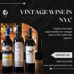 Vintage Wine in NYC
