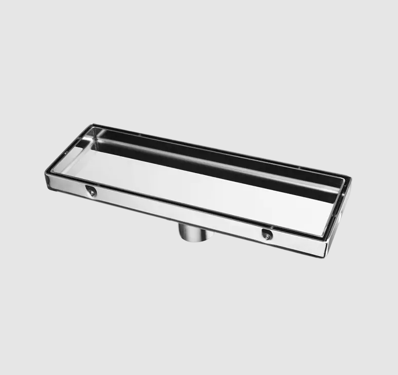 SZ1616 AISI304 Large drainage volume stainless steel linear drain for tile and marble for strainer