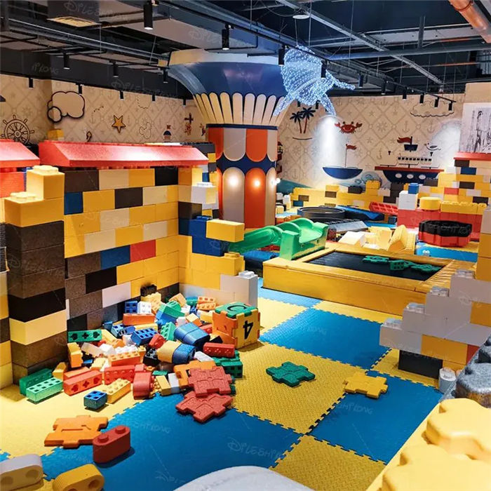 Indoor Children’s Playground Software Game Area – EPP Building Blocks