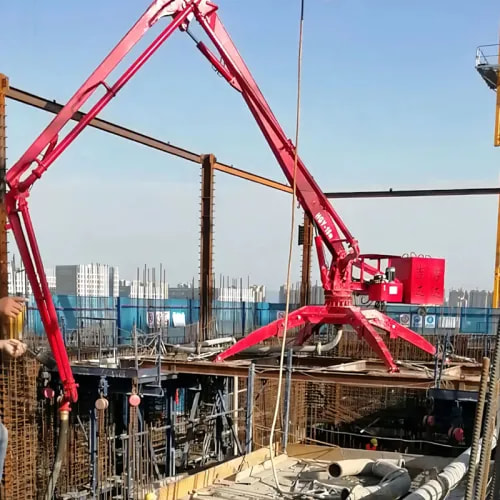 Spider Placing Boom