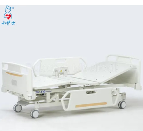 A-1C3 multifunctional 3 cranks manual medical bed