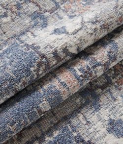 Indoor vintage jacquard decorative durable curtain fabric