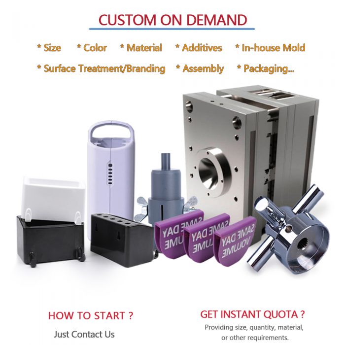 Injection Molded ABS/PP/PC/PE Plastic Cover/Enclosure/Case/Box/Housing