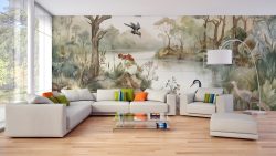 Oasis Lakeside Wallpaper Mural