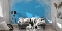 Sky Embrace Abstract Wallpaper Mural for Relaxing Spaces