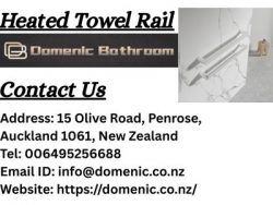 Best Heated Towel Rails | Domenic Bathroom Ware