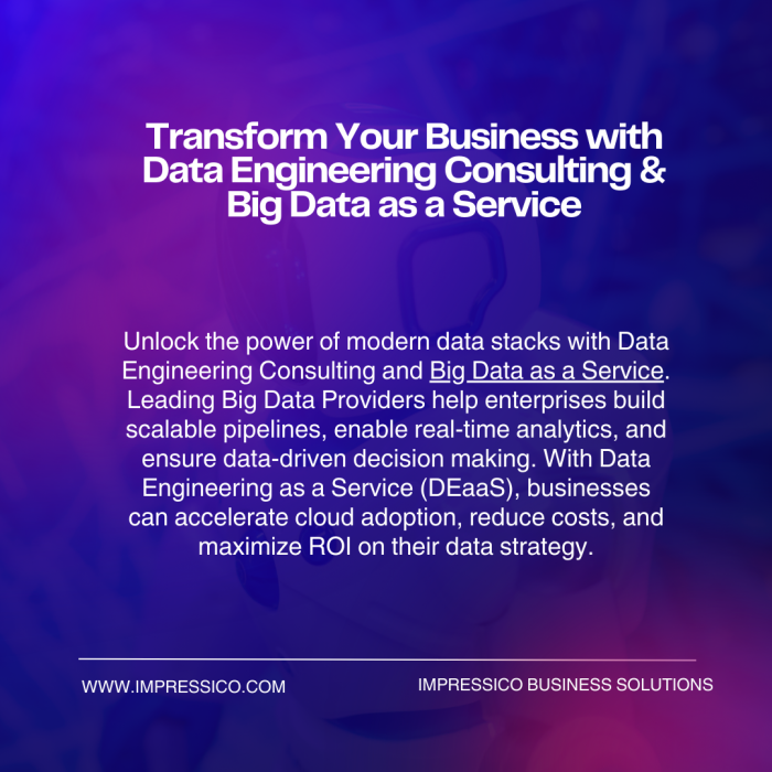 Data Engineering Consulting & Big Data Solutions
