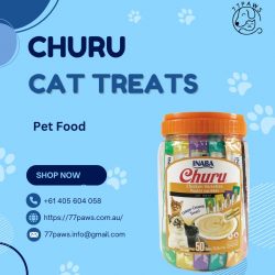 Churu Cat Treats Available At 77Paws