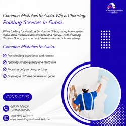 Common Mistakes to Avoid When Choosing Painting Services In Dubai