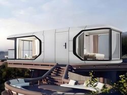 D6 Folding Expandable Container House Space Capsule