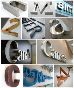3d letters – Bold and Eye-Catching Signage for Your Brand