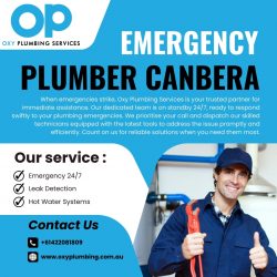 Emergency plumber canberra