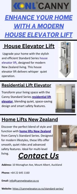 Enhance Your Home with a Modern House Elevator Lift