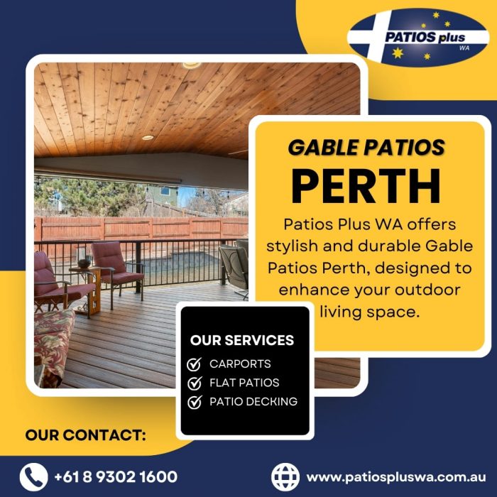 Gable Patios Perth
