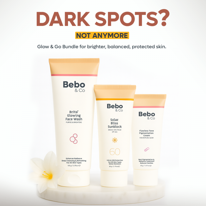 Glow And Go Skincare Bundle Natural Glowing Skin Care Kit Bebo&Co