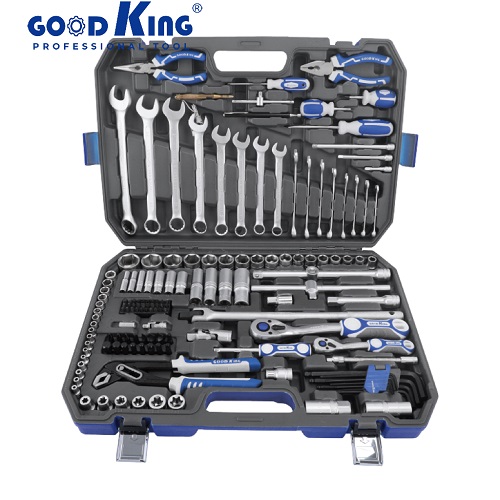 GOODKING-1/2″&1/4″Household Set &Tool Sets 150 Pcs,CR-V Steel-11512