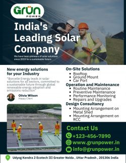 Grün Power – India’s Leading Solar Company for Sustainable Energy Solutions