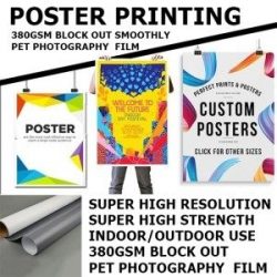 Poster Printing – Custom Designs for Maximum Impact