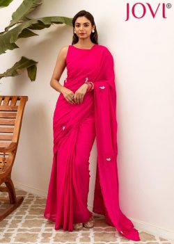 Designer Cotton Ready to Wear Sarees – JOVI Collection