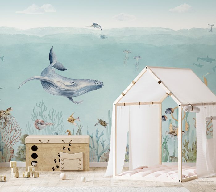 Secret Sea Life Wallpaper Murals