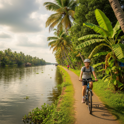 Kerala bicycle tour | Discover Kerala’s Backwaters & Culture by Bike
