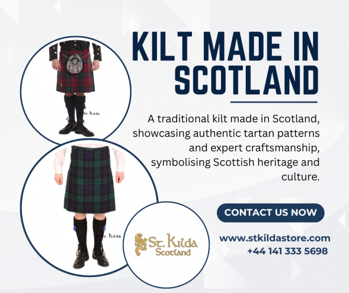 Kilt Made in Scotland | Traditional Tartan Kilts