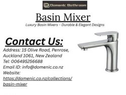 Luxury Basin Mixers – Durable & Elegant Designs