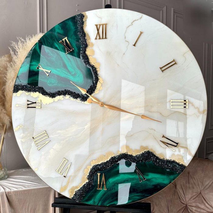 Buy Premium Large 27-Inch Wall Clocks Online – Custom Craft